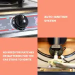 ASTRON GS-133T Single Burner Gas Stove