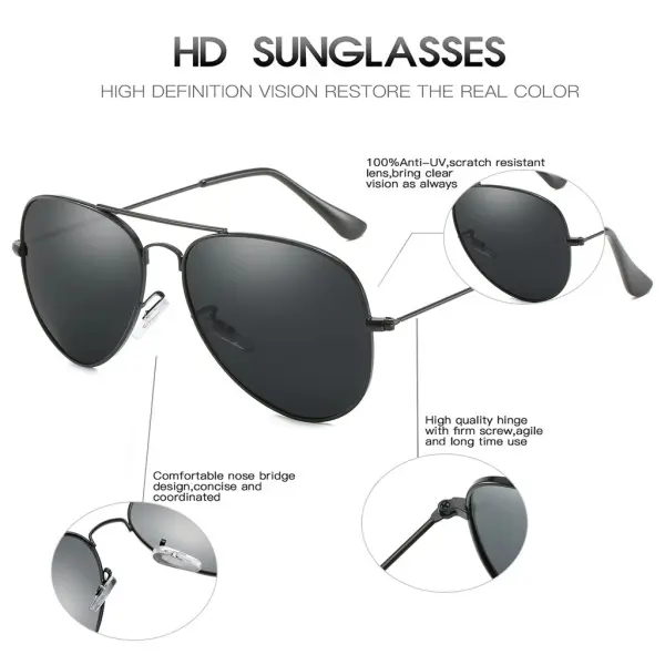 AVIATOR SUNGLASS – Classic Style with Superior UV Protection