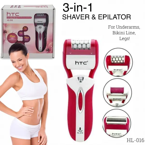 HTC 3-in-1 Shaver & Epilator