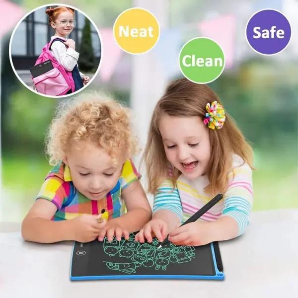 LCD Drawing Tablet – Reusable Electronic Writing & Doodle Board for Kids & Adults