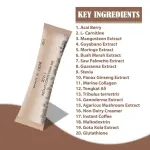 LIGHT N' TRIM 20-in-1 Instant Coffee Mix with Collagen, Glutathione, L-Carnitine & Herbal Blend | 10 Sachets