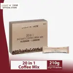 LIGHT N' TRIM 20-in-1 Instant Coffee Mix with Collagen, Glutathione, L-Carnitine & Herbal Blend | 10 Sachets