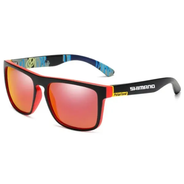 SHIMANO Polarized Sunglasses – UV400 Outdoor Sports Eyewear for Fishing, Cycling, Driving & Hiking