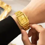 SWISS GOLD Watch for Women – Elegant Luxury Quartz  | Fashion Gold Bracelet Watch