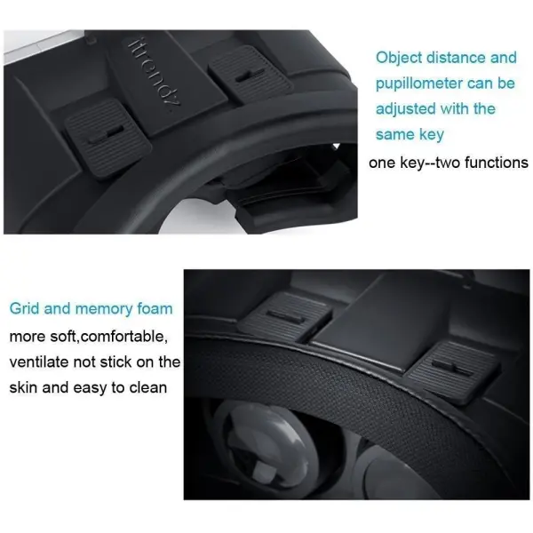 VR BOX 3D Virtual Reality Headset for Smartphones | Immersive VR Glasses