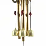Feng Shui Wind Chimes – Lucky Metal Hanging Bell for Wealth, Good Luck, Positive Energy & Home Decor