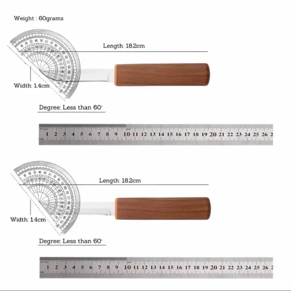 2-in-1 Double Knife – Portable Folding Utility Knife & Cutter