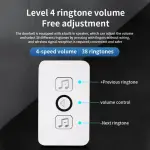Wireless Doorbell – Smart Cordless Door Chime Kit for Home, Office & Apartment