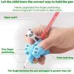Pen Writing Aid – Ergonomic Pencil Grip & Handwriting Training Tool for Kids and Adults