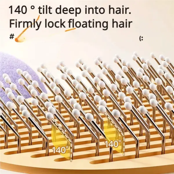 Pet Hair Comb – Self-Cleaning Grooming Brush for Dogs & Cats