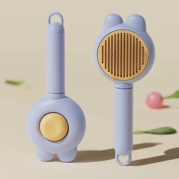Pet Hair Comb – Self-Cleaning Grooming Brush for Dogs & Cats