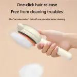 Pet Hair Comb – Self-Cleaning Grooming Brush for Dogs & Cats