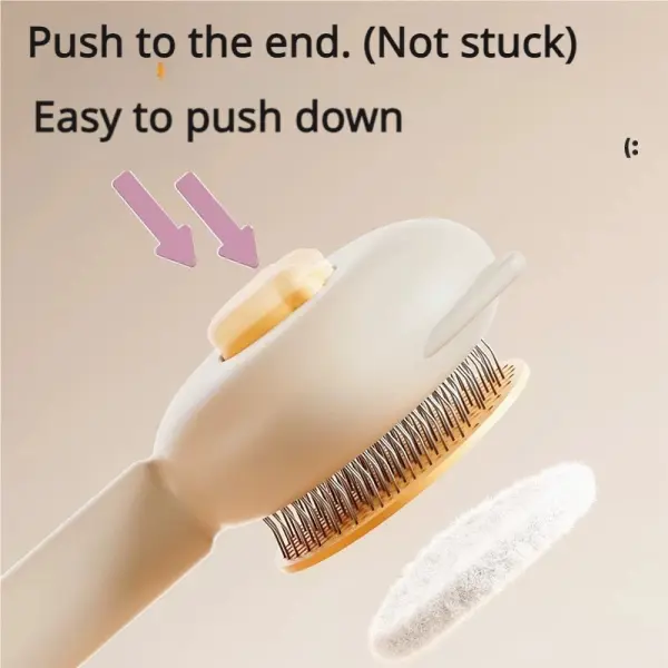 Pet Hair Comb – Self-Cleaning Grooming Brush for Dogs & Cats